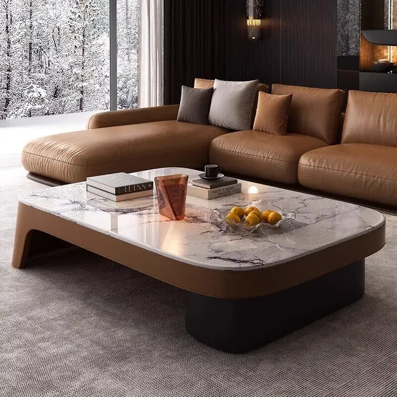 Luxury Writing Coffee Table Moving Dinner Modern Living Room Designer Side Table Decoration Couchtisch Chinese Style Furniture