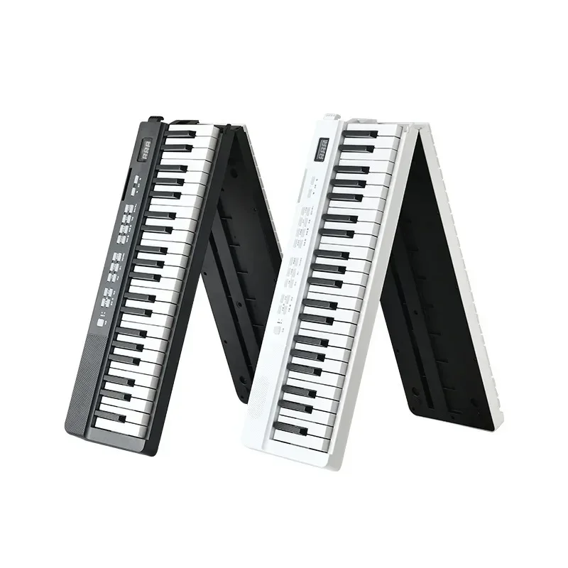 2025 Musical Keyboard Folding Piano 88 Keys Professional Synthesizer Instrument Midi Digital Foldable Electronic Organ for Adult