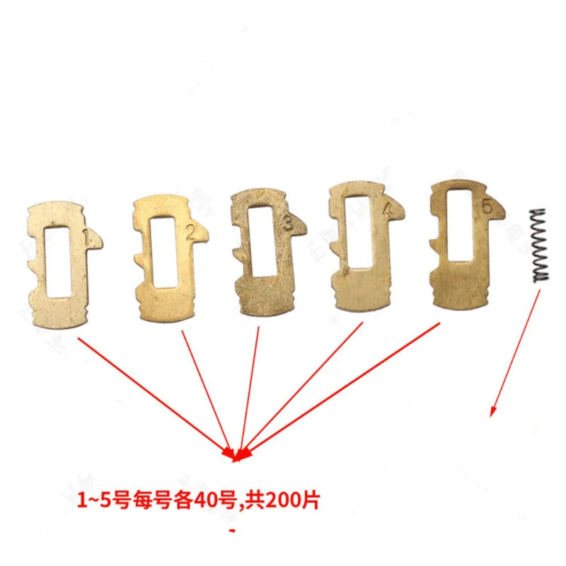 

00 шт./лот GM39 аксессуары для ремонта автомобильных замков, язычковая пластина замка автомобиля для старого Buick Avenir Regal LaCrosse GL8