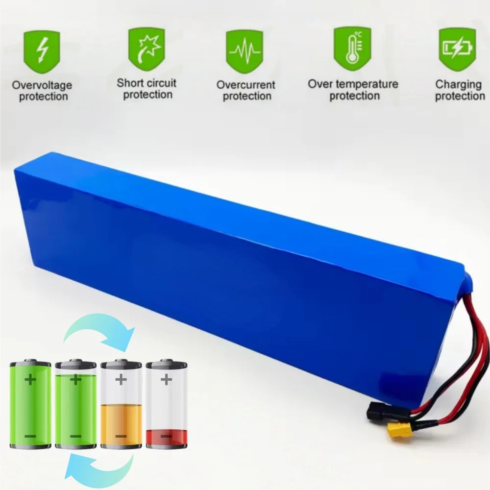 حزمة بطارية ليثيوم أيون 48 فولت 15 أمبير في الساعة 18650 سعة عالية للسكوتر الكهربائي المتوافق مع Kugoo M4 M4Pro MaxSpeed 13S4P #2