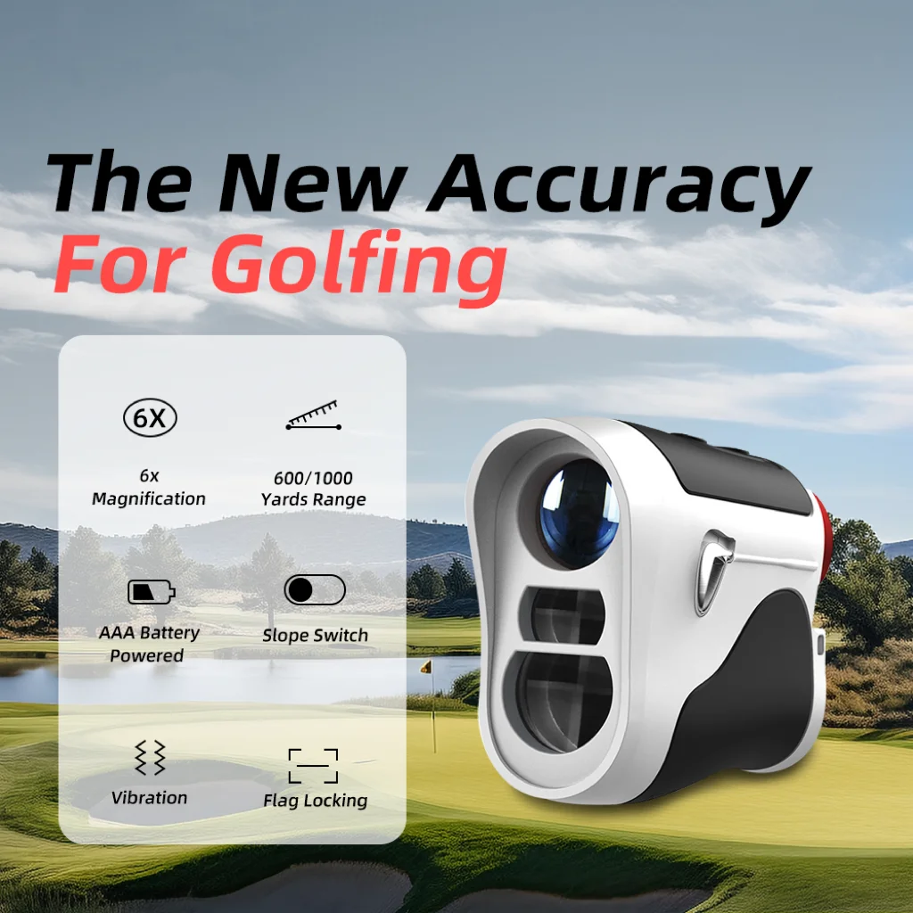 Professional Golf Laser Range Finder for Golf Hunting and Archery 600/1000Yards High Precision Distance Measuring Rangefinder