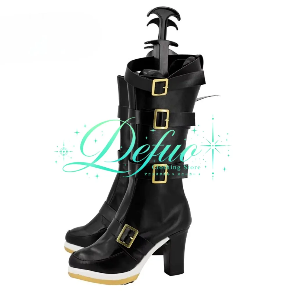 Game Tanino Gimlet Cosplay Boots Custom Made for Valentine Festival Anime Event and Studio Photo Shoot