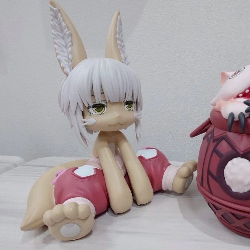 

Bandai Banpresto Made In Abyss Nanachi Mitty Pvc 16Cm Anime Desktop Decoration Character Model Collection Toys In Stock