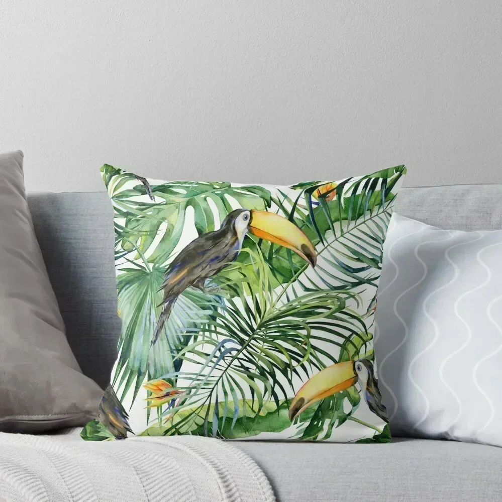 

Tropical life Throw Pillow christmas supplies Decorative pillowcase pillow