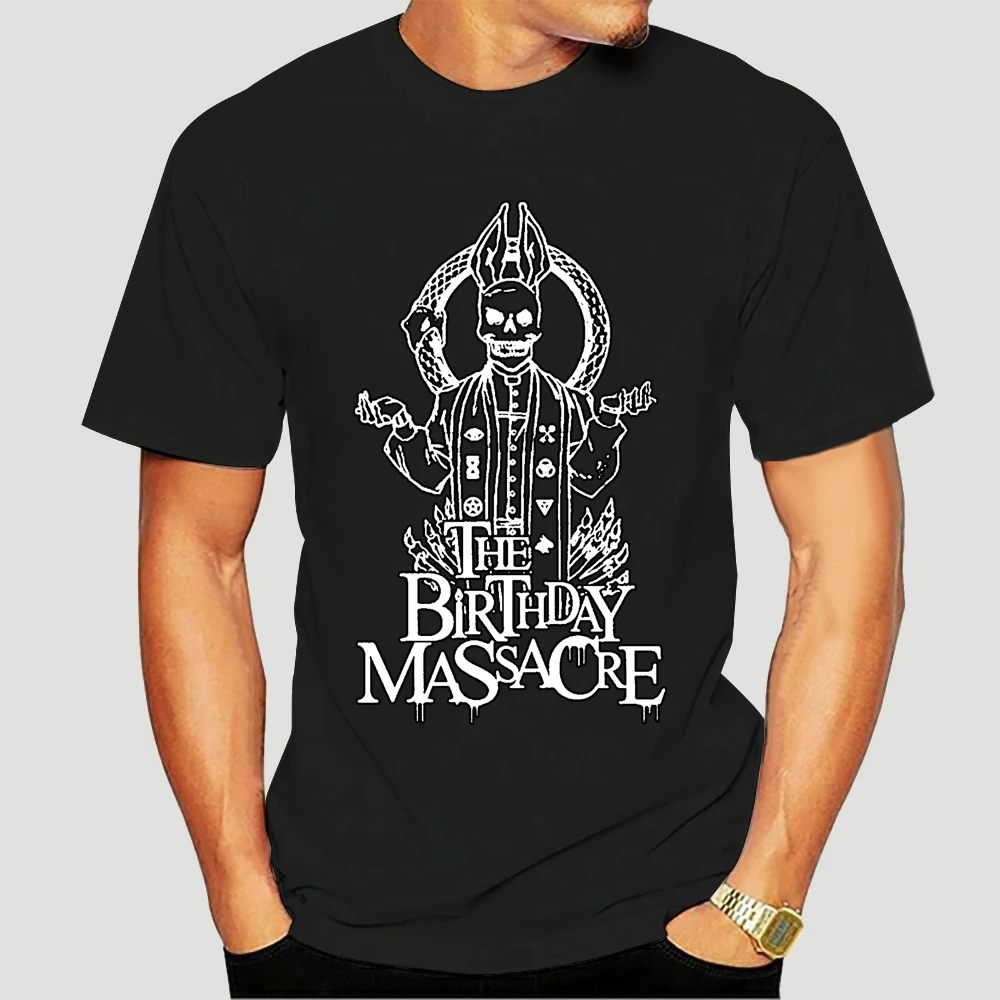 

The Birthday Massacre Priest Custom Mens Fashion Black Tee Short Sleeve Cotton T-shirt 7264X