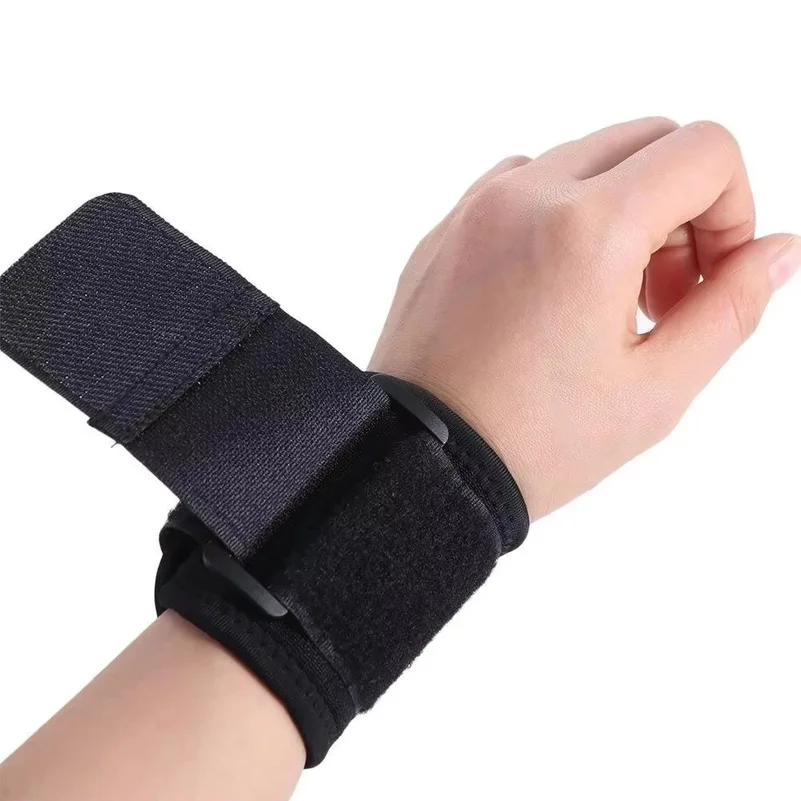 Compression Support Breathable Wrist Support Brace Adjustable Soft Compression Wristband Safety Gym Wristband Outdoor Sports