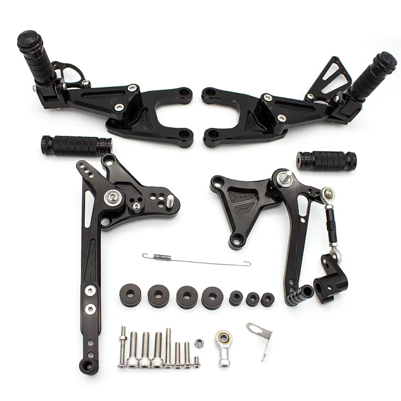 For Benelli TNT125 TNT135 TNT 125 135  Motorcycle Footpeg Rearset Adjustable Rearsets Foot Pegs Footrest