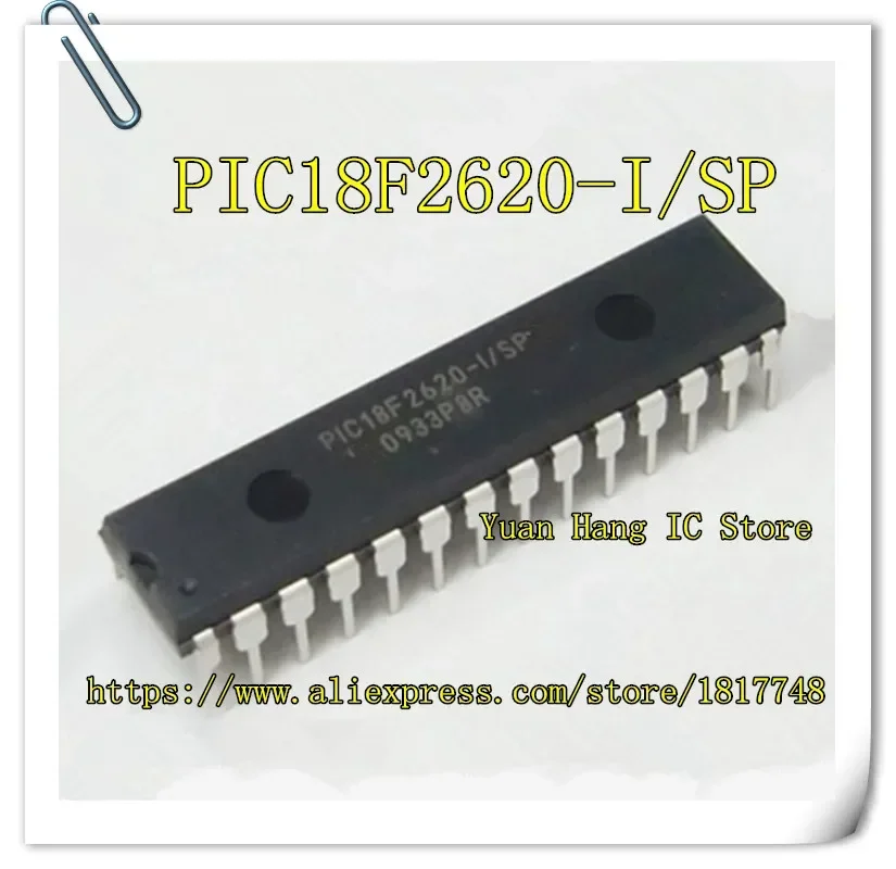 

10PCS/LOT PIC18F2620-I/SP PIC18F2620-I SP PIC18F2620 DIP-28