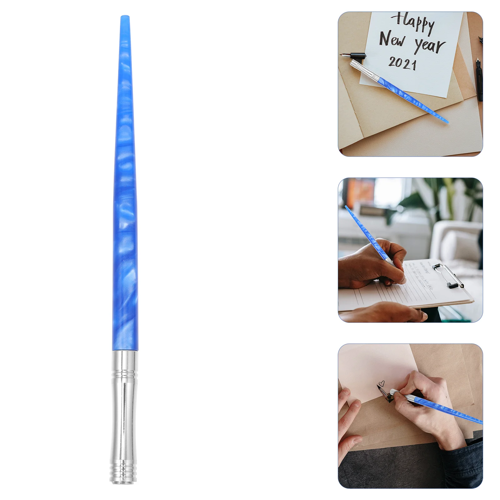 

Resin Nib Holder Resistance Calligraphy Comic Pen Student Stationery Gifts Dip Pen Nib Holder Office Supplies