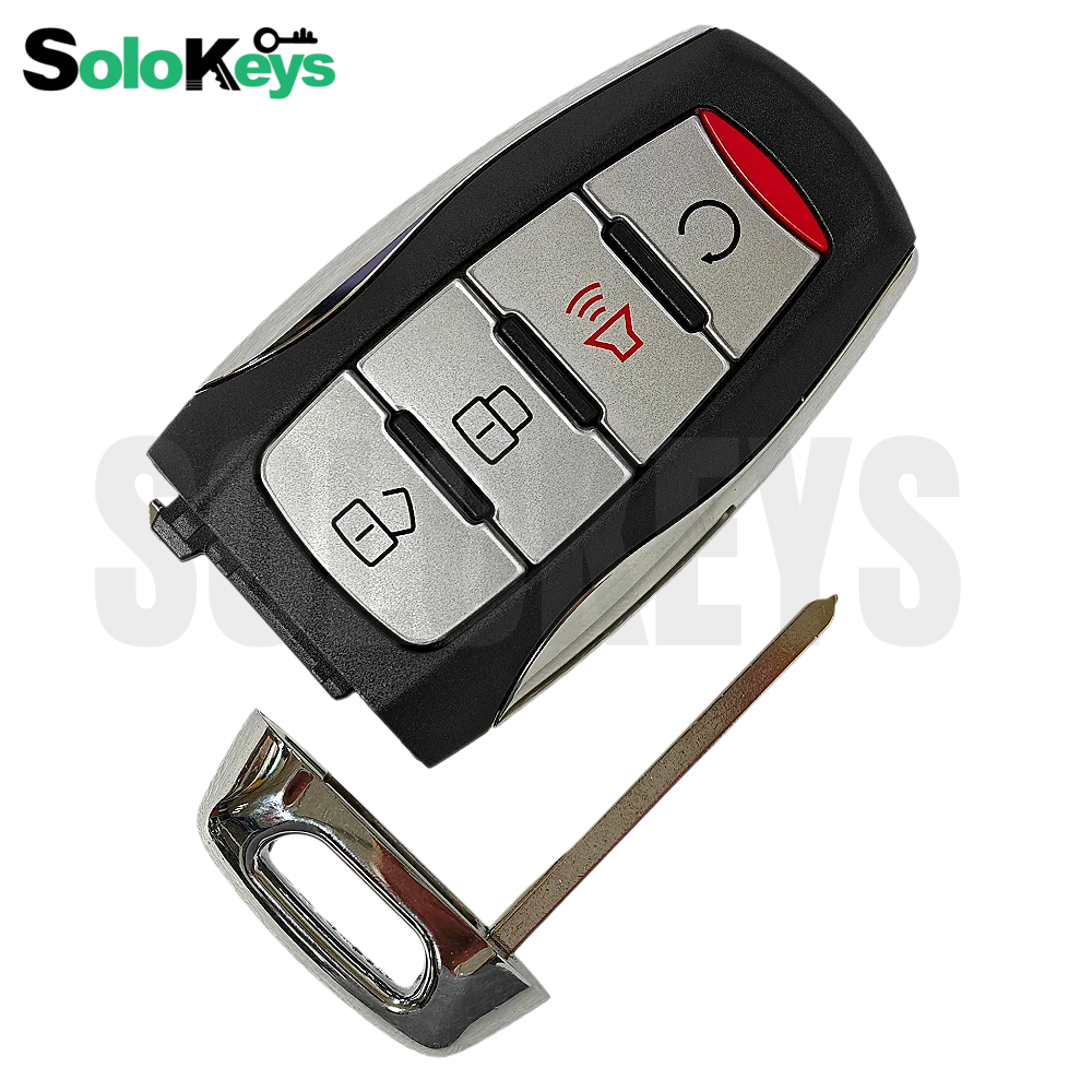 SOLOKEYS Original For GreatWall POER GWM Poer 433.92Mhz ASK 47 HITAG3 Chip Smart Proximity Remote Key FOB 433Mhz FSK 3/4 Buttons