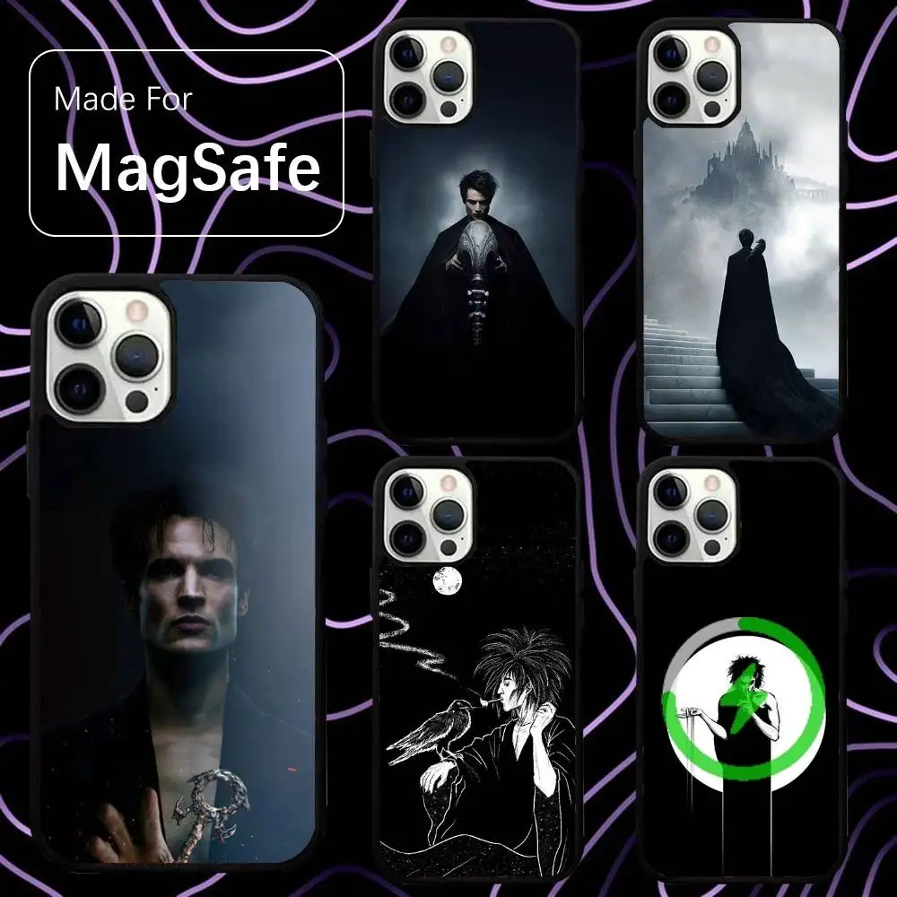 

Чехол для телефона S-Sandman Season 2, для iPhone 16,15,14,13,12,11, Pro, Max, Plus, Mini, SE, новая магнитная беспроводная зарядка Magsafe