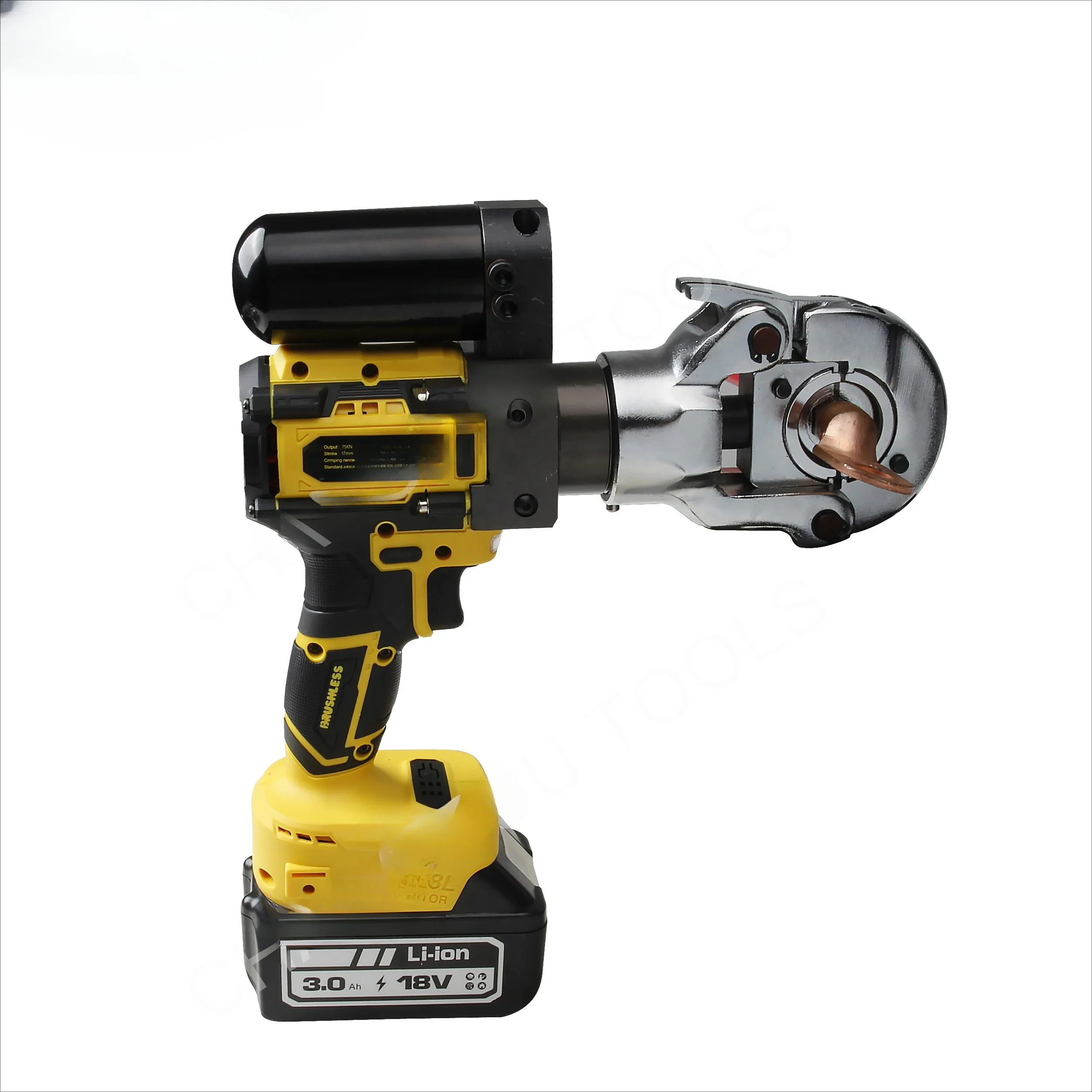 Mini Hydraulic Battery Powered Cable Crimping Tool Professional Compression Electric   for 16-300 