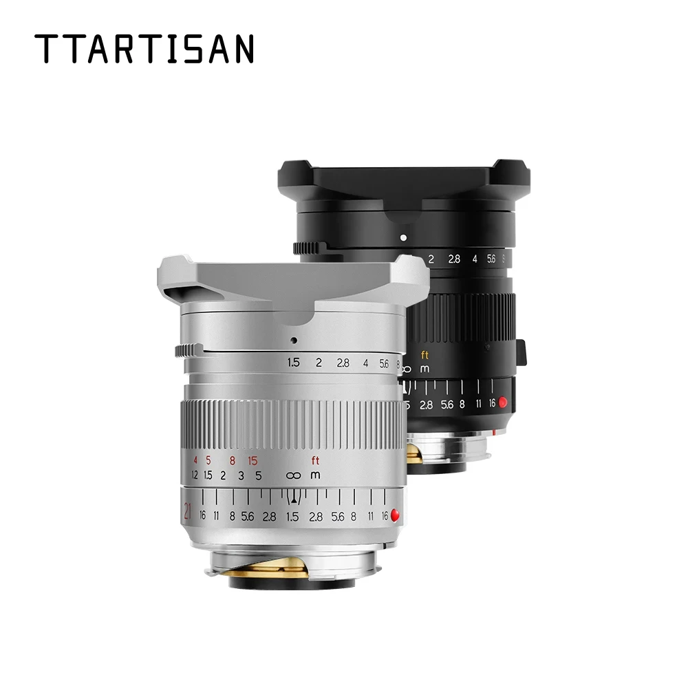 

TTArtisan 21mm F1.5 Large Aperture Full Frame Camera Lens Wide Angle Lens for Leica M-Mount Leica M-M240 M3 M6 M7 M8 M9 M9p M10