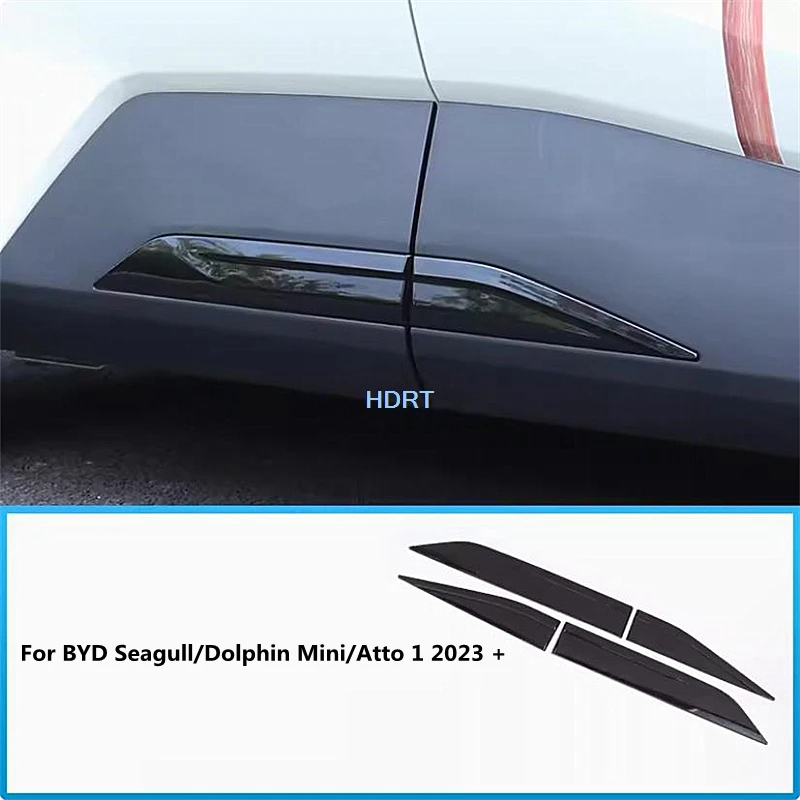 

For BYD Seagull/Dolphin Mini/Atto 1 2023 + Car Protector Decoration Accessories Styling Door Edge Strip Body Molding Skirt Trim