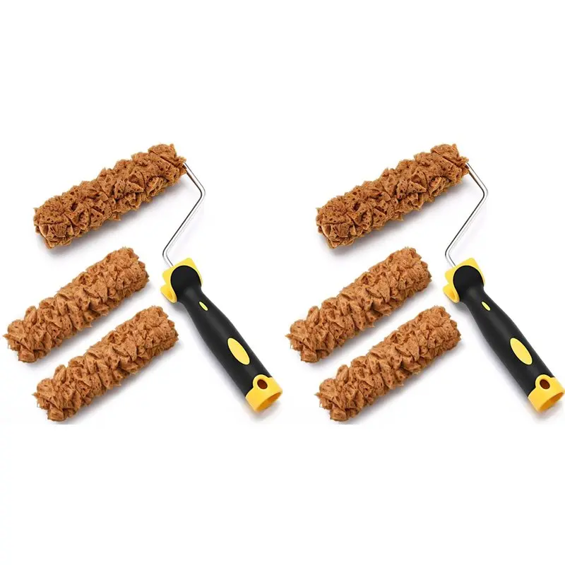 abzs-2x-kit-de-rodillos-de-pintura-6-rodillos-de-esponja-para-texturizar-rodillo-de-patrones-de-textura-de-6-pulgadas-con-marco-para-rodillo
