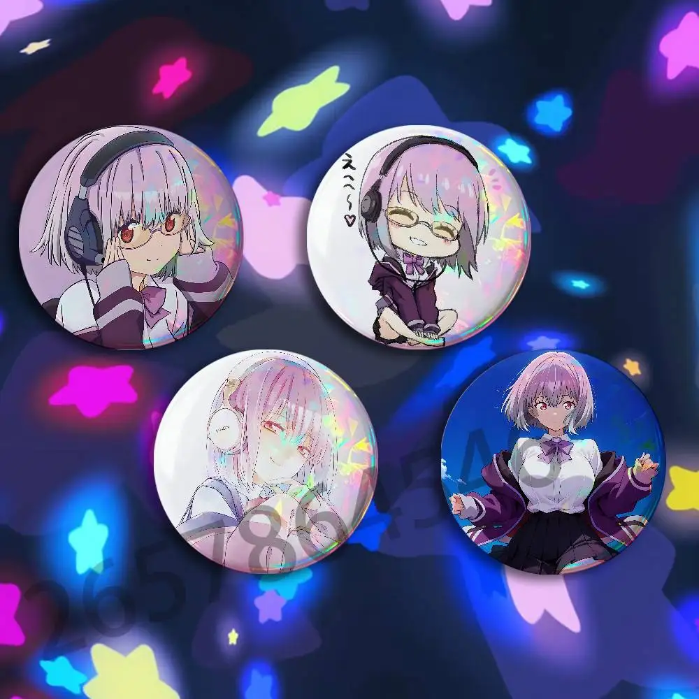 A-akane S-shinjou Button Pin Single Pack Anime Merch for Ita Bags Badge Collectible Buttons TH
