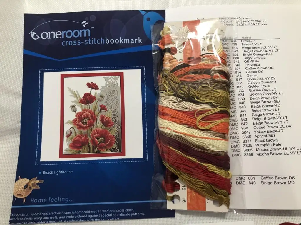 Robótki Cross stitch Handmade 14CT Counted Canvas DIY, zestaw do szycia krzyżowego, haftowany kwiat-długowłosa dziewczyna 35-24