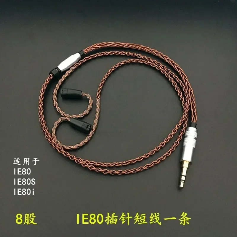 Cabo de fone de ouvido curto compatível com bluetooth, fio de fone de ouvido diy 45cm-50cm mmcx ie80 im50 ue900 tf10 a2dc