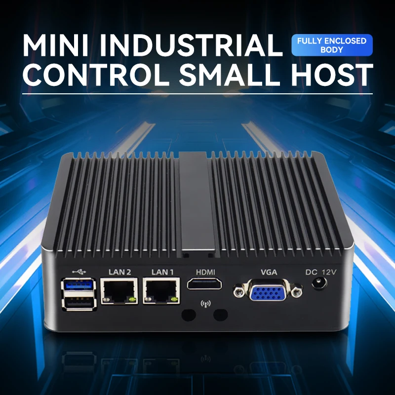Мини-ПК Meet NANO Intel Alder Lake N2840 Windows 10 Pro Мини-ПК DDR128 ГБ PCIe M.2 SSD Wi-Fi Настольный компьютер