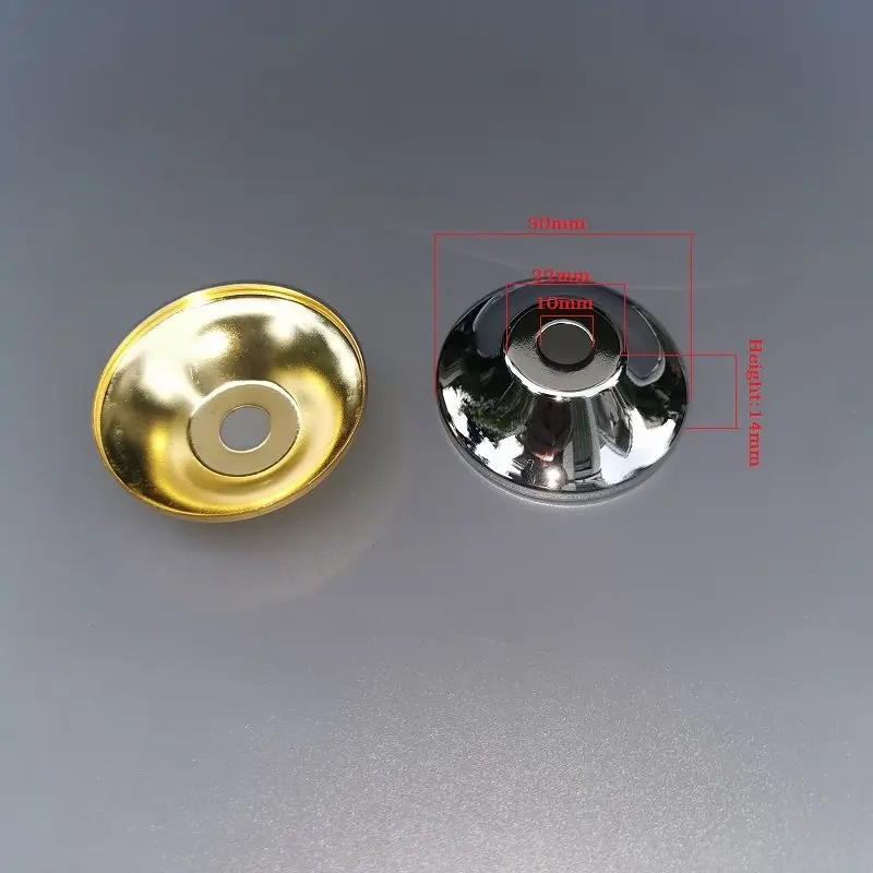 

10PCS 50*14mm Chrome/gold Flared Cover DIY Lamp Accessories Dining Chandelier Ceiling/Wall /Table Lamp Lighting Hardware