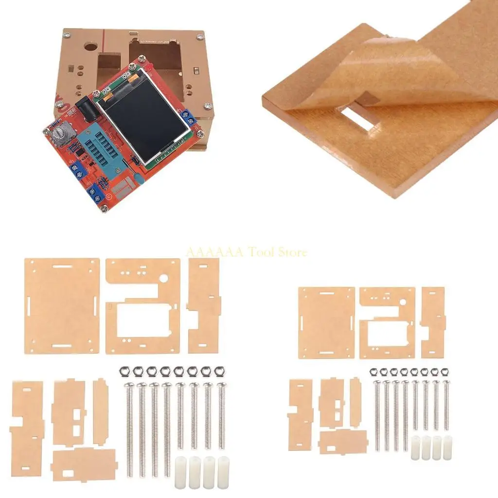 A2BE CLEAR ACRILE CASE SHELL CORMER TRANSISTOR TRAING TESSER емкость Meter DIY комплект A2BE CLEAR ACRILE CASE SHELL CORMER TRANSISTOR TRAING TESSER емкость Meter DIY комплект