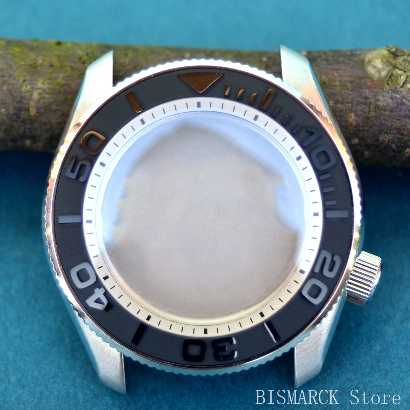Top SKX007 Case Without Protective Handle Double Curved Sapphire Glass NH35 Movement Case THORN Quality suitable for NH35/36