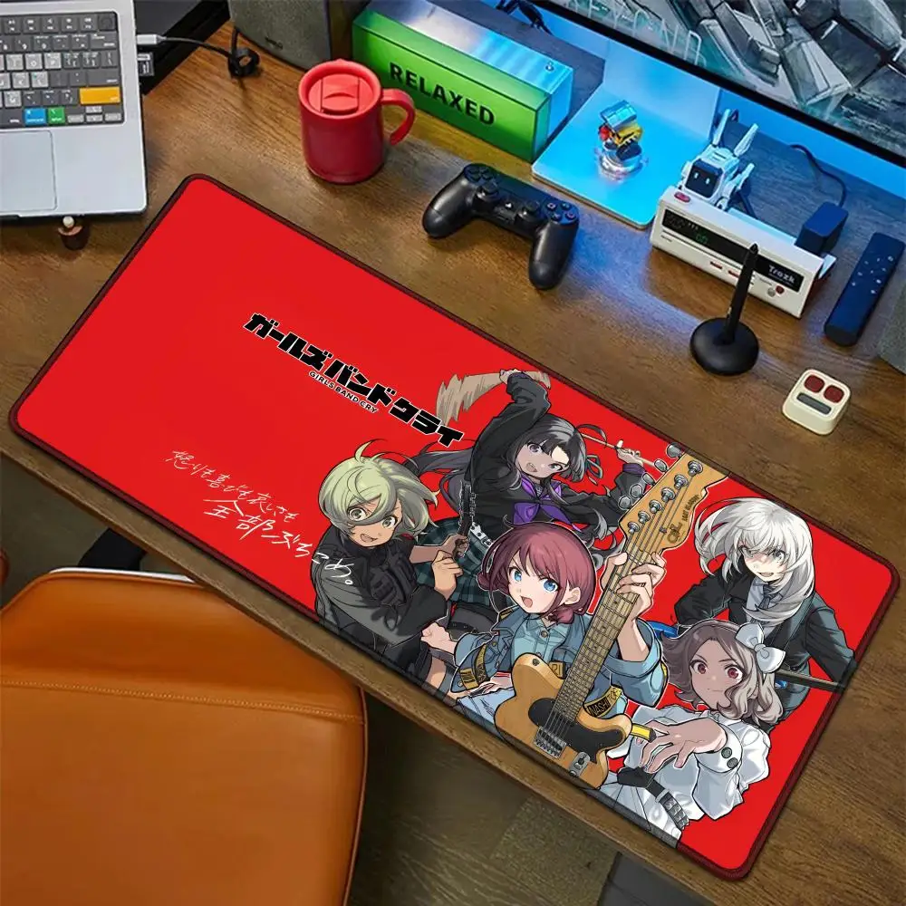 

Girls Band Cry Mouse Pad Rubber Mat Laptop Xxl Mousepad Notebook Gamer Computer Table Gaming Accessories