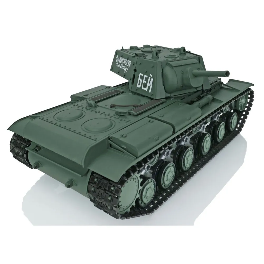 اللعب TK-7.0 2.4G هنغ طويل 1/16 مقياس 7.0 البلاستيك Ver السوفياتي KV-1 RTR دبابة مع جهاز للتحكم عن بُعد نموذج 3878 3879 لعبة خضراء راديو الجيش سيارة TH17461 #6
