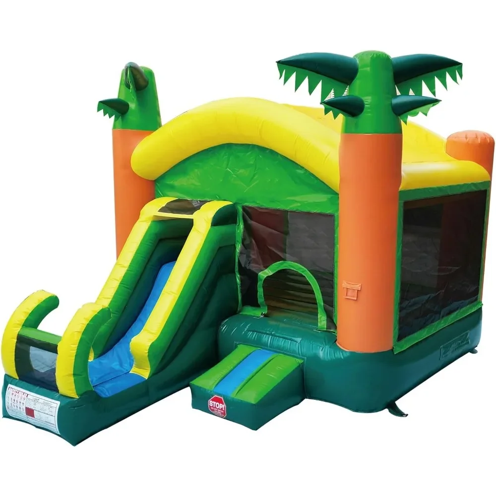 

Inflatable Bounce House with Slide for Big Kids,Large Jumping Area,100% PVC Commercial Material, Bounce House Water Park