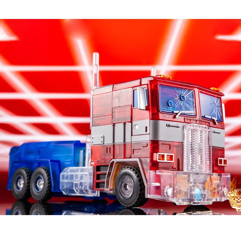 Na Stanie Transformacja MS-TOYS MS-01T Op Commander Transparent Style 1.0 Mp Skala Figurka Model Kolekcjonerski Zabawka Prezent