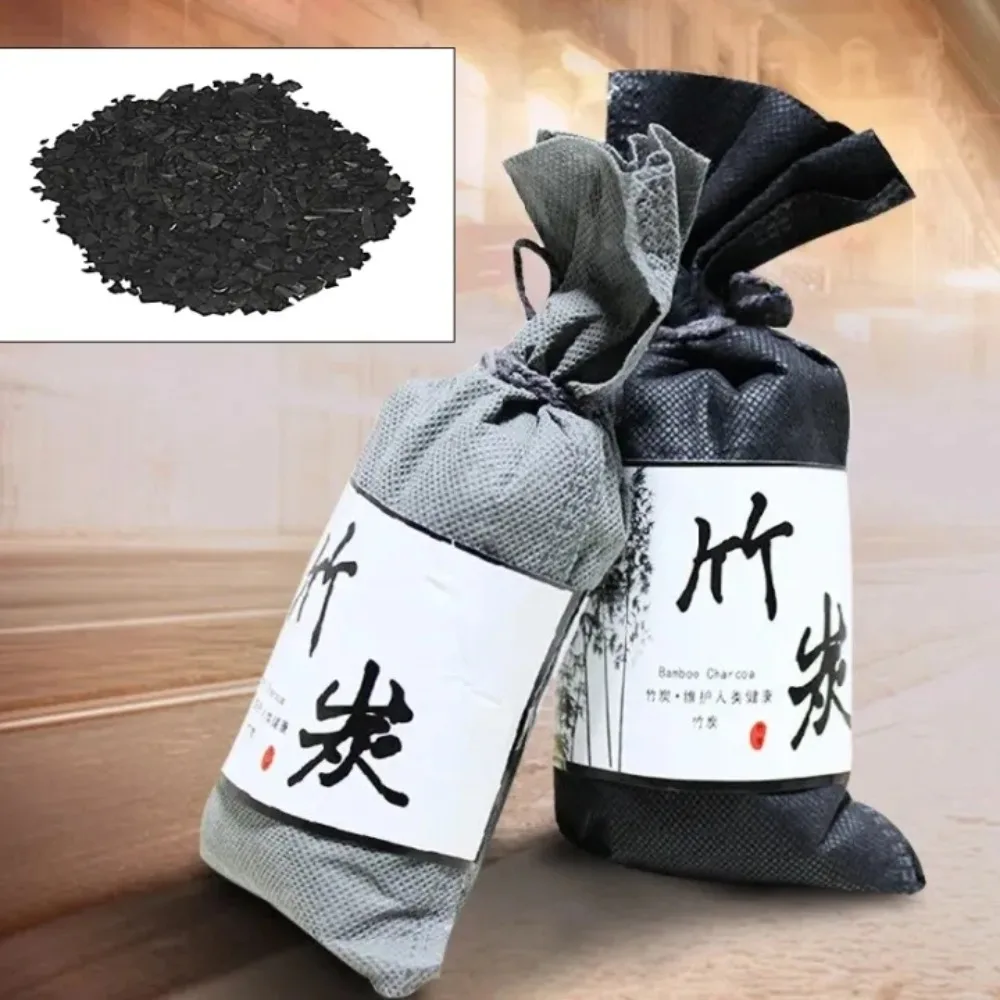 70g Bamboo Charcoal Air Purifying Bags for Refrigerators Wardrobes Shoe Cabinets Car Air Freshener Purifier Activated Carbon Bag