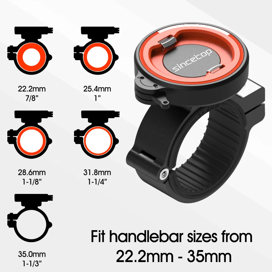 Universal Motorcycle Mountain Bike Mobile Phone Holder Bicycle Moto Aluminum Quick Mount Stand MTB Handlebar Stem Bracket