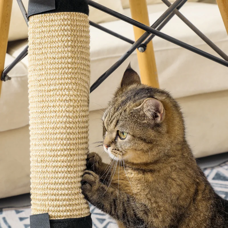 Cats Scratch Board Pet Cat Sisal Scratch Guard Mat Cat Kitten Grinding Claw Scratcher Mat Sofa Furniture Protector Pet Supplies