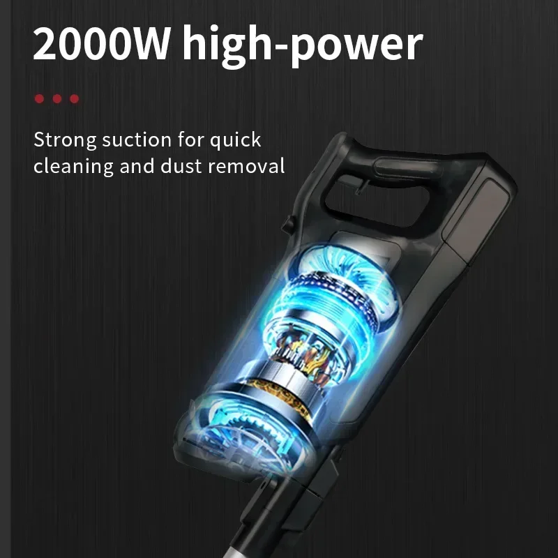 Houselin Cordless Stick Vacuum , Handheld Vacuum Cleaner