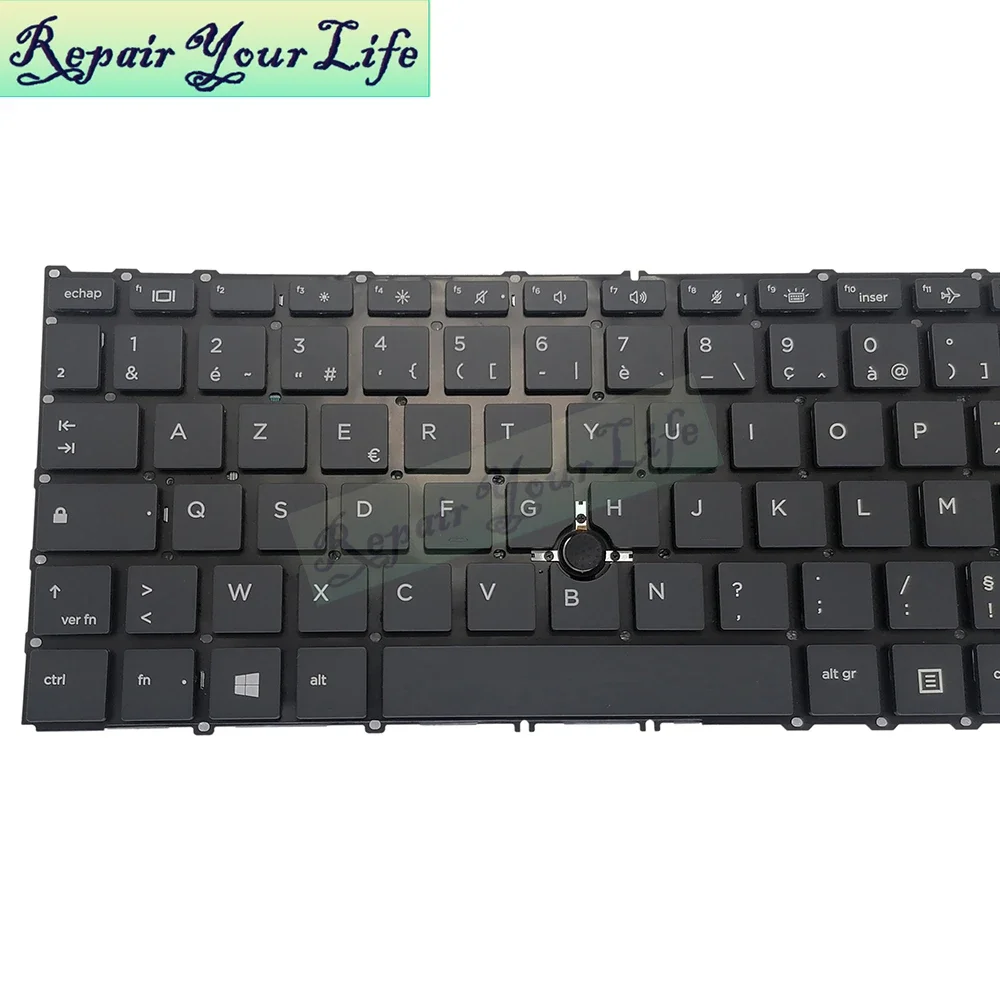 UK PT-BR Brazil Spanish French AZERTY Backlit Keyboard For HP