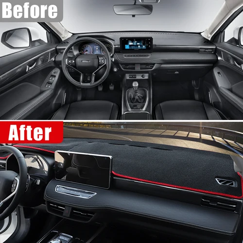 Imagen 2 del producto Para Haval Jolion 2021 2022 2023 2024 2025 cubierta para salpicadero de coche alfombrillas parasol escritorio de instrumentos Anti-UV almohadilla antideslizante Accesorios