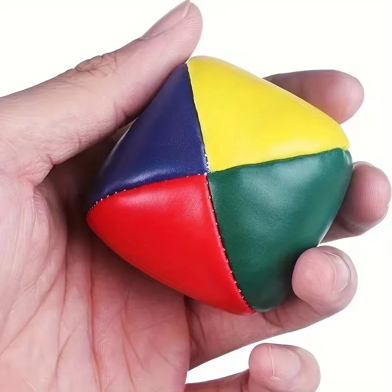 PVCjuggling bola bolsa de arena al aire libre multicolor principiante 1/3/6/12 bolsas de arena juguete de aprendizaje circular suave duradero circo niño adulto