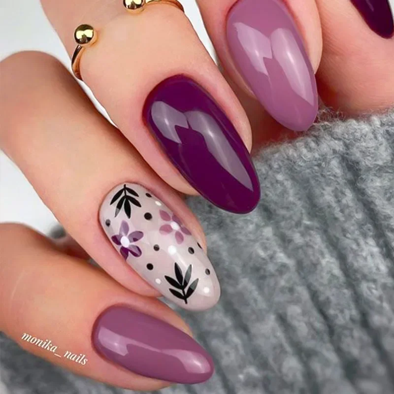 MEET ACROSS 6pcs/set Nude Pink Gel Nail Polish Set Glitter Semi Permanent UV Gel Kit Base Matte Top Coat Nail Art DIY Manicure