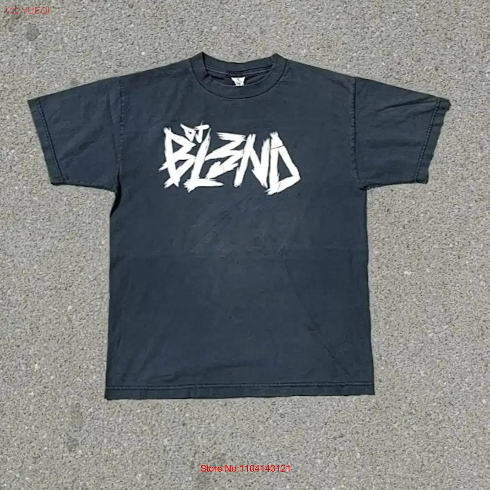 Vtg 2000s DJ BL3ND AAA Alstyle T Shirt Size M Thrashed Cond vintage Washed fashion Comfortable Casual designer clothes