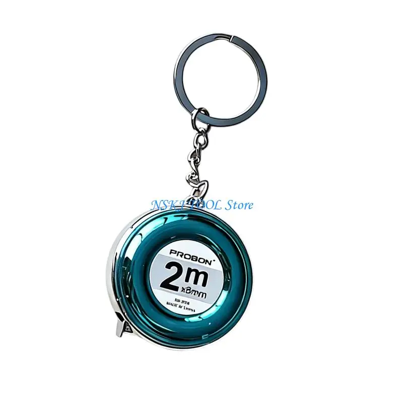 L8RC Lightweight Attachment Measuring Tape Ruler 2M ABS Housing And Steel Band