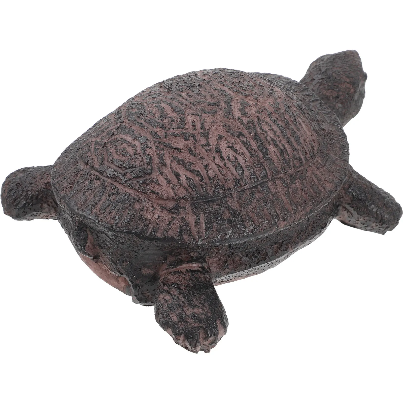 

Fake Appearance Key Holder Box Resin Turtle Design Outdoor Yard Garden Hidden Storage Case Safe Garden Fake Appearance