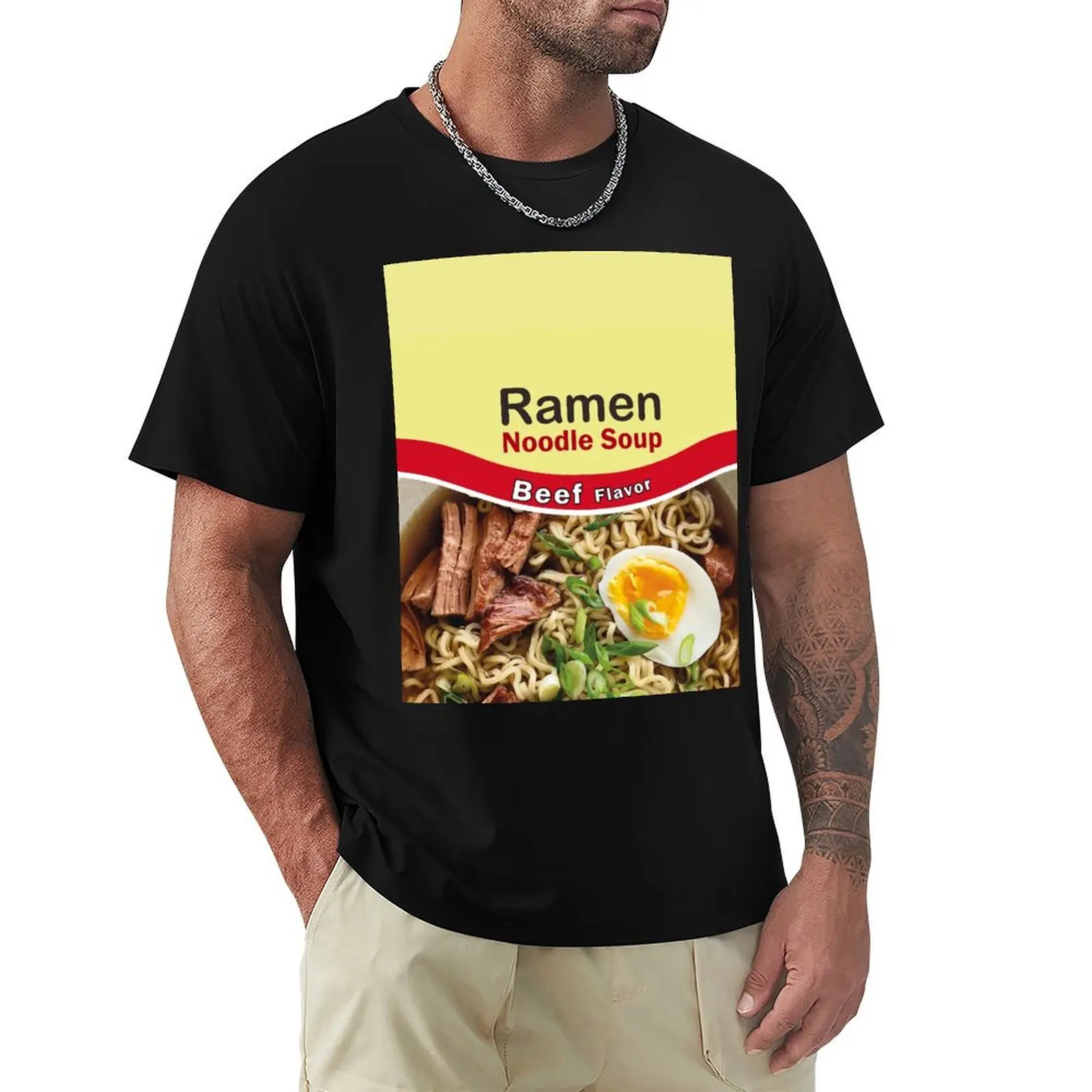 

Beef Ramen Noodles Is Life T-Shirt vintage graphic tee affliction shirts compression shirt men