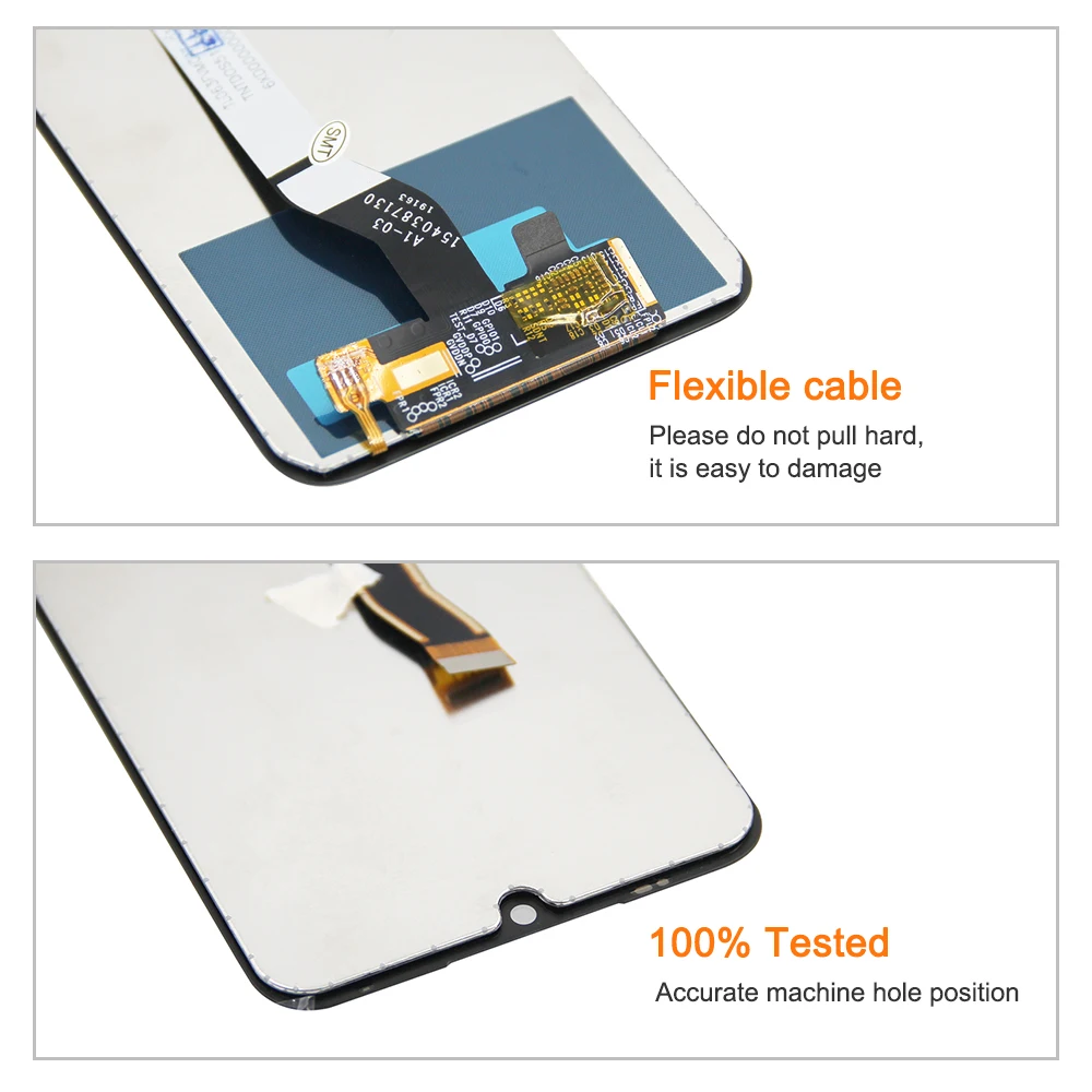 100% Test High Quality Touch Screen For Xiaomi Redmi Note 8 LCD Display Digitizer Assembly For Redmi Note8 Display Replacement