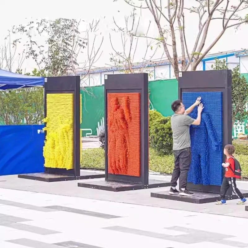 3D needle carved wall