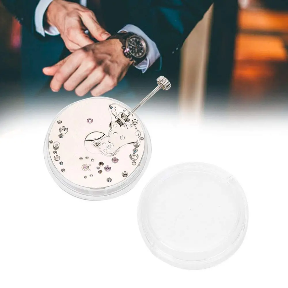 White Movement 6498 Watch Movement Single Calendar 3 Pin Design Automatic Mechanical Movement Automatic Mechanism