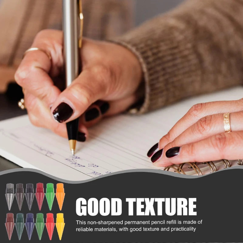 300 шт. карандаши для письма без чернил, сменные наконечники, практичные насадки для карандашей, сменные насадки для карандашей