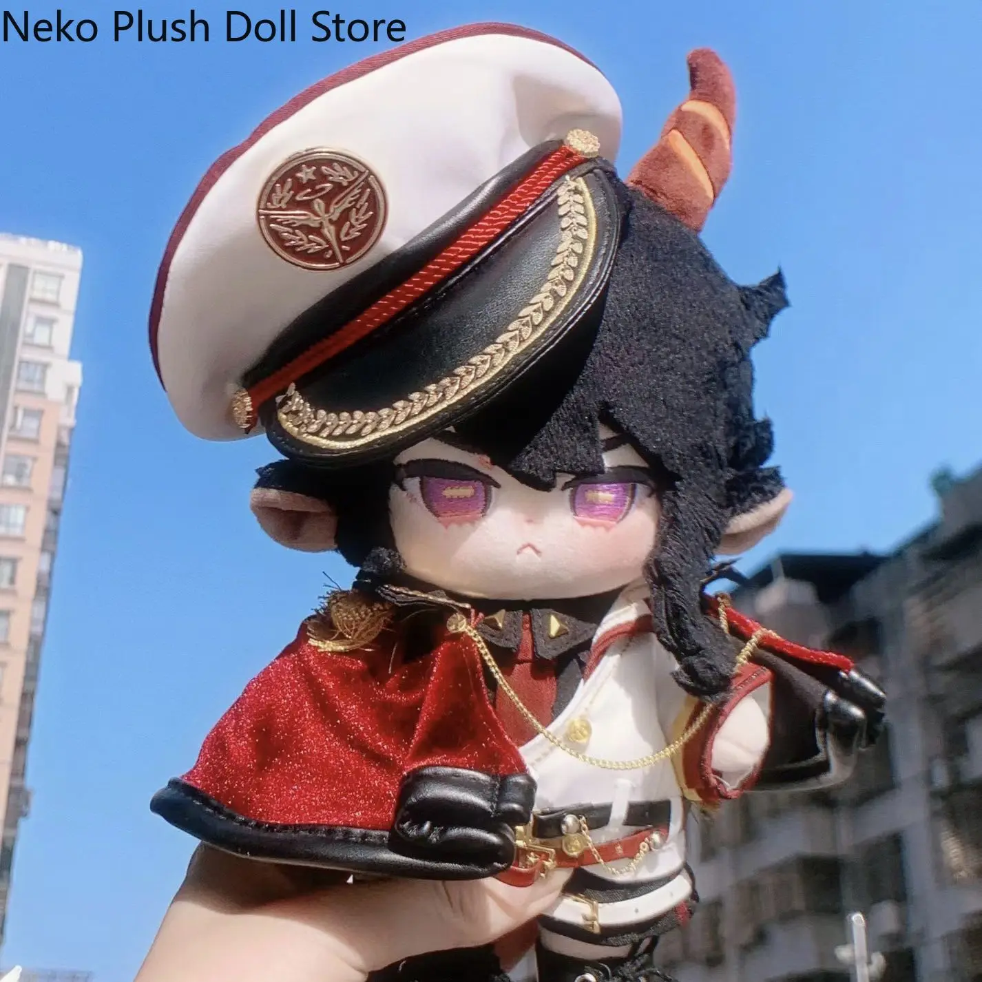 

Аниме Arknights Ebenholz игра 20 см милая мягкая плюшевая кукла тело косплей мультфильм одеваются игрушки фигурки куклы подарок