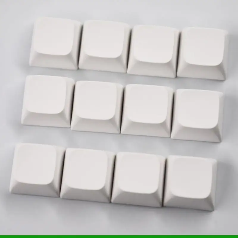 U55C PBT Keycaps 134 Keys Minimalist White Blank Keycap DyeSubbed Keycap For 108 104 100 980 96 84 75 68 64 61 Layouts