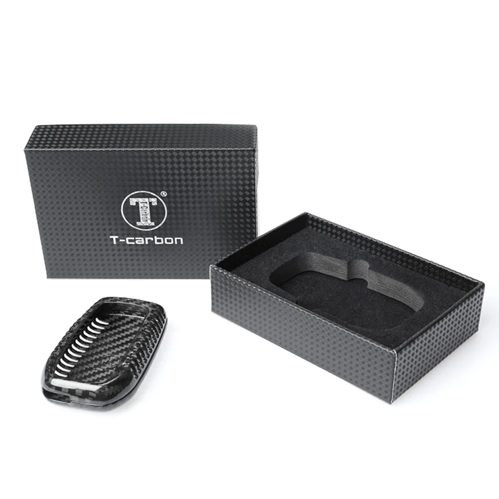 Auto Caar Remtote Smart Key Fob Case Shell for Toyota/Corolla/Camry/Crown/Reiz/Prado /Levin etc Carbon Fiber Styling Keyless