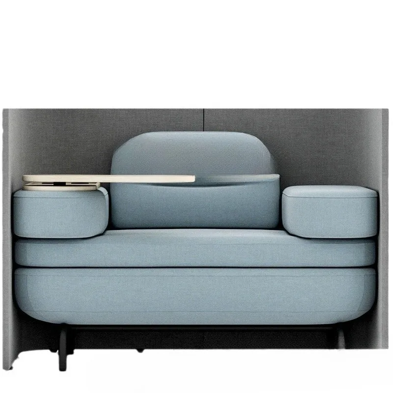 High-back single sofa, reception negotiation room, lobby, leisure designer customized private high-back office sofa chair